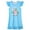 Blue dinosaur, variant on ATAIKU 2-Pack Girls Nightgowns 3-10Y Dinosaur Sleepwear Night Sleep Dress Pajamas Little Kids Toddler Soft Nightgown