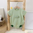 thumbnail image 2 of Mercatoo Baby Bodysuits Girls Boys Frog Short Sleeve Baby Onesi𝐞 Bubble Romper Baby Newborn Essentia𝐥s Baby Clothes, 2 of 7