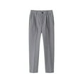 thumbnail image 6 of Cethrio Boys Dress Pants, Relaxed Fit Party Casual Straight Leg School Uniform Pants Gray Size 8, 6 of 8