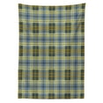 thumbnail image 3 of Ambesonne Geometric Tablecloth Rectangular Table Cover, English Folk Texture, 52"x70", Slate Blue Blue Grey, 3 of 4