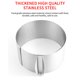 thumbnail image 3 of Bewildely Anillo de mousse telescópico de acero inoxidable ajustable 6-10 pulgadas molde para pasteles hornear cocina postre molde Cocina y Comedor Bewildely HA015382-00, 3 of 6