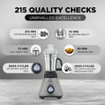 thumbnail image 4 of Preethi Mixer Grinder, 13 x 8.6 x 12.5 inches, Black, Silver, 4 of 5