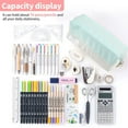 thumbnail image 4 of Pen Pencil Case High Capacity Pencil Pouch Cosmetic Bag Office Stationery OrganizerStyle 5, 4 of 5