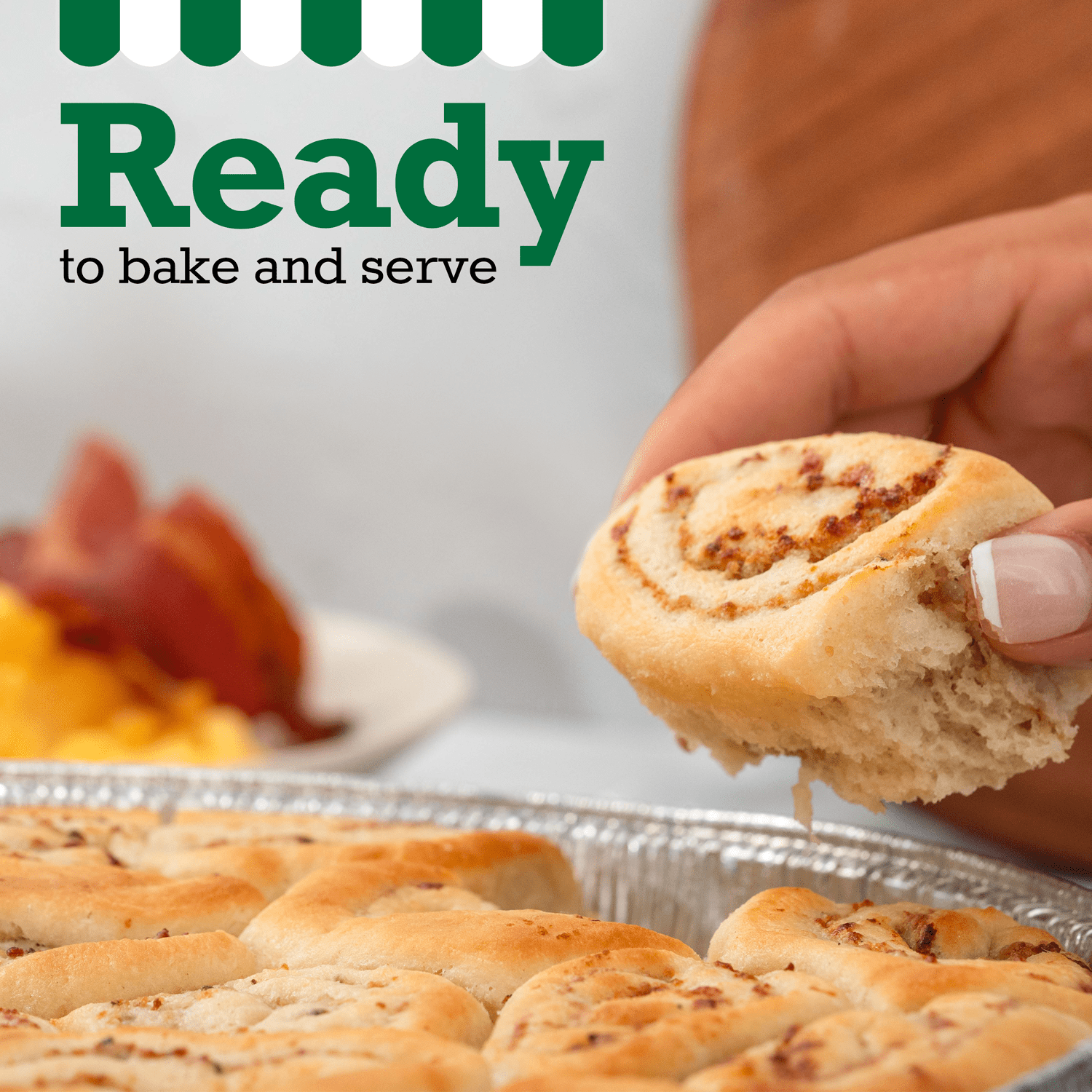 Sister Schubert's Sausage Pinwheels, Frozen, 18 oz.