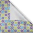 thumbnail image 4 of Ambesonne Abstract Window Valance, Lemon Pattern Citrus, 54" X 18", Pale Green and Violet, 4 of 5