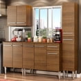 thumbnail image 4 of Cocina Integral Completa 201cm Emilly Sing Madesa 01 - Marrón, 4 of 6