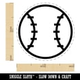 thumbnail image 2 of Baseball Cartoon Self-Inking Rubber Stamp Ink Stamper - Black Ink - Medium 1 Inch, 2 of 7