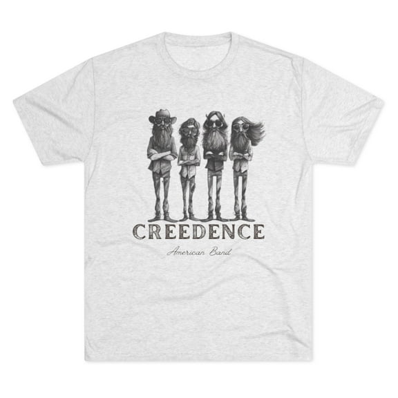 Creedence - Wallen - Unisex Tri-Blend Crew Tee