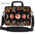 thumbnail image 3 of Amary Funda Para Portátil De 15,4" Y 15,6", Correa De Hombro Ajustable Con Asa, Bolsillo Para Accesorios Para Hombres Y Mujeres (Flores Luna), 3 of 5