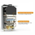 thumbnail image 3 of chauffe-eau sans réservoir au propane portable à l'extérieur, 3 of 7