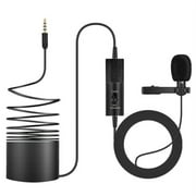 Yanmai R955S Lavalier Lapel Condenser Microphone 3.5mm Cable For Smartphone
