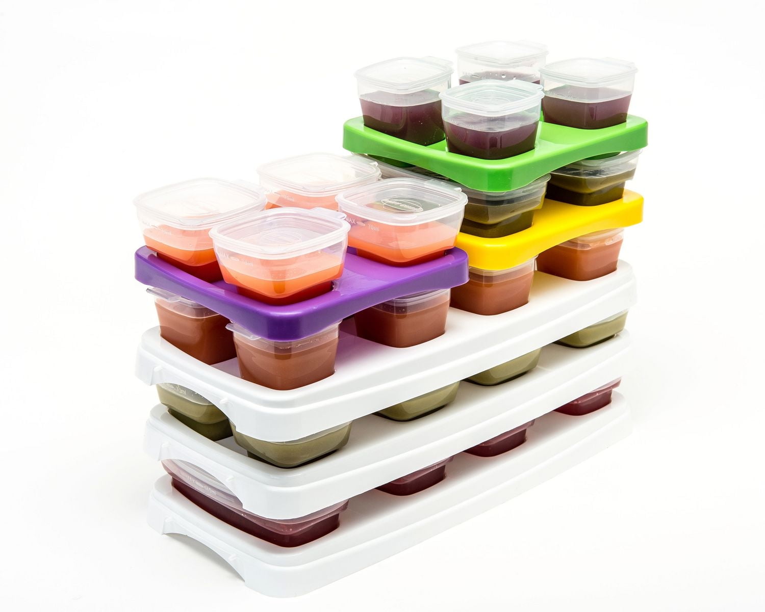 Trousse de départ de contenants d'alimentation pour bébé de Baby Cubes