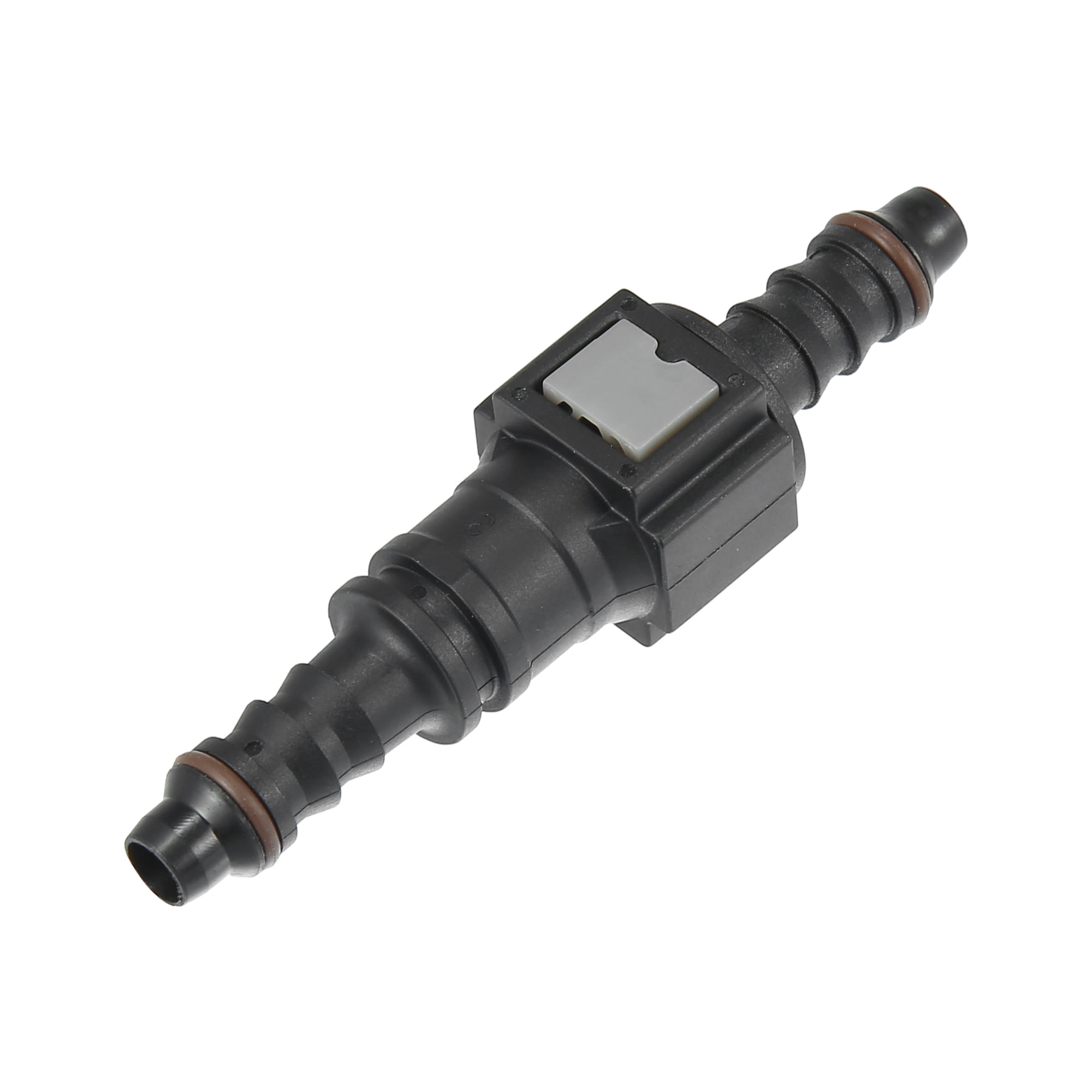 Unique Bargains 1/4 6.3mm SAE to 5/16 8mm Straight Fuel Line Quick Release Connector