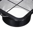 thumbnail image 4 of Unique Bargains 6' ABS Duct Connector Flange Exhaust Hose Flange Ventilation Duct with Filter Mesh Black, 4 of 6