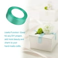 thumbnail image 2 of maskred Gift Wrap Ribbon Wedding Clothes Making Supply Multi-color DIY Craft Accessories Festival Fabric Polyester Ribbons Box Ornaments Peacock Green 54, 2 of 9