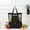 Black, variant on Clearance! Beach Bag With Dry And Wet Separation Large Capacity Mesh Bag Singles Shoulder Bag Beach Bag Aluminum Foil Ice Bag