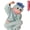 Blue, variant on Silly Frog Onesie Pajamas, Big Mouth Monster pajamas,Cozy Home Loungewear, Soft Plush Cosplay Jumpsuit, Unisex