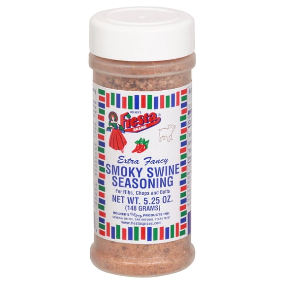 Pack Of 2 Bolner's Fiesta Smokey Swine Seasoning, 5.25 oz (Package May Vary)