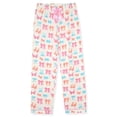 thumbnail image 3 of Sleep On It Girls Yummy Jersey Coat Front Pajama Short Set - Bow, 7-8, 3 of 6