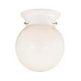 thumbnail image 2 of Savoy House 904 Functional Flushmount Ceiling Fixture - White, 2 of 2