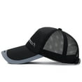 thumbnail image 3 of Lroveb Baseball Caps for Men Hollow Breathable Cap Vintage Outdoor Sunscreen Trucker Hat, 3 of 3