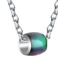 thumbnail image 3 of Collar con colgante de detección de temperatura Collar de de ánimo lindo de joyería romántica creativa Adorno que cambia color para jinwen collar colgante, 3 of 5