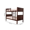 thumbnail image 4 of Litera 2 Camas Individuales Yunen Nogal - Kessa Muebles, 4 of 5