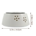 thumbnail image 2 of MasteelfCA 1 Pc Exquisite Ceramic Teapot Warmer Household Tea Heating Tool (White), 2 of 7