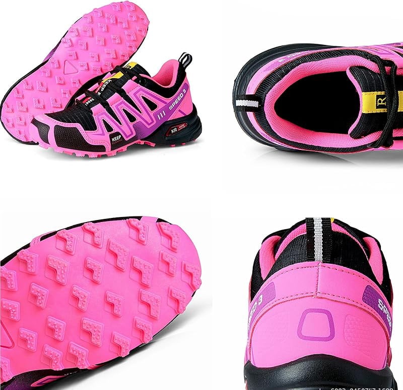 Hike Balance Shoes for Men Women, Hike Balance Orthopedic Walking Shoes, Outdoor Breathable Lightweight Non-Slip Comfort Slip-On Oorthopedic Hiking Sneakers