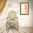 thumbnail image 3 of DeRice, Julie 10x14 Gold Ornate Wood Framed with Double Matting Museum Art Print Titled - Modern Pineapple II, 3 of 4
