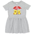 thumbnail image 3 of Inktastic Big Sister Duck Girls Toddler Dress, 3 of 5