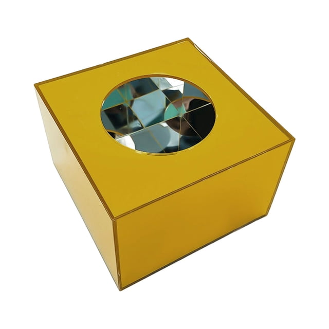 Soporte para tartas de acrílico transparente rellenable, soporte para tartas de acrílico, soporte para tartas rellenable, oro M