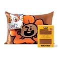 thumbnail image 1 of Funda de almohada de satén Kitsch x BT21 (Shooky) para cabello y piel, 1 of 9
