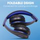 thumbnail image 5 of Teissuly Bluetooth Headphones Over Ear,Foldable Wireless And Wired Stereo Headset,For Cell Phone,PC,Soft Earmuffs & Light Weight For Prolonged Wearing Teissuly WER202311271948, 5 of 9