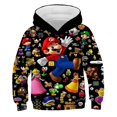 thumbnail image 1 of Niños Niños Niñas Super Mario Impreso Sudadera Con Capucha De Manga Larga Sudadera Con Capucha Jersey Casual Deportes Tops Regalo, 1 of 2