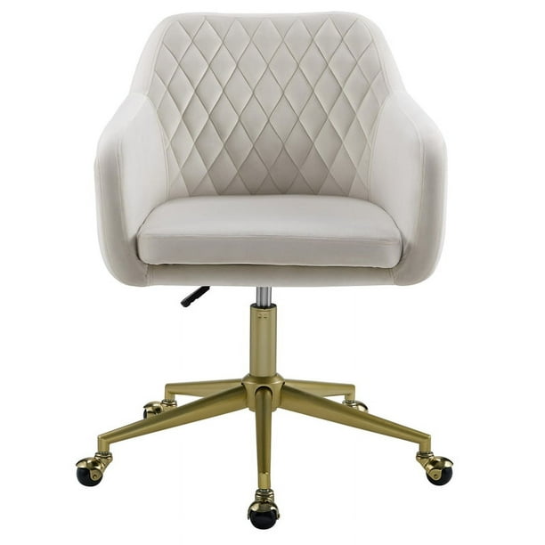 Linon fiona chrome base office chair new arrivals