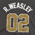thumbnail image 2 of Harry Potter Weasley Jersey Women's T Shirt, Charcoal, X-Large, 2 of 6