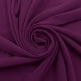 thumbnail image 3 of 60" Wide Venezia Poly Spandex Fabric - (200 GSM), Medium Weight, 2-Way Stretch, Soft & Breathable for Apparel, Activewear, Leggings, Decorations, Headband & DIY-Magenta Dark, 3 of 4