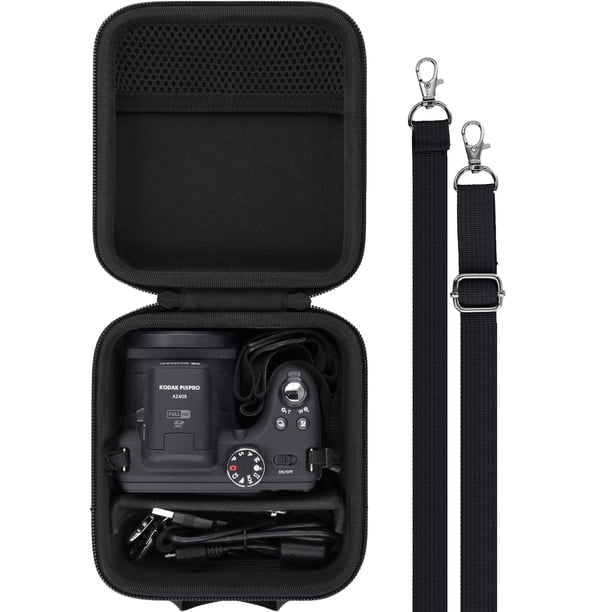 Estuche para Cámara Baval Compatible con KODAK PIXPRO AZ405 Negro
