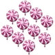 thumbnail image 1 of 10pcs Lollypop Swirl Candy Mylar Foil Globos Boda Cumpleaños Decoración 45cm Rosado Yuyangstore Dulces Candy Lollipop Globo, 1 of 8