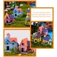 thumbnail image 2 of 4Pcs Micro-landscape Mini House Craft Mini House Ornament Micro Landscape Decor, 2 of 8
