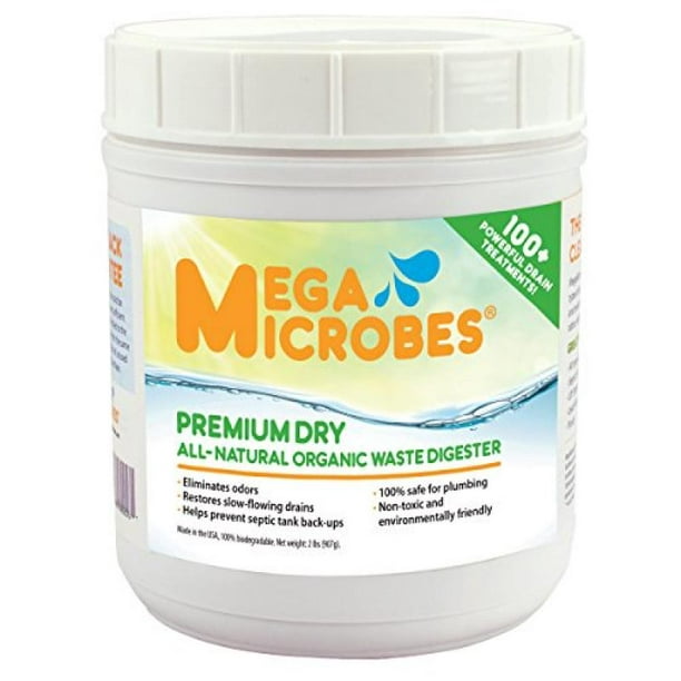 MegaMicrobes Dry 2lb Premium Natural Friendly Bacteria