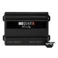thumbnail image 5 of MB QUART FA1-1500.1 1500 Watt Mono Amplifier Car Audio 1-Ohm Amp+Remote+Rockmat, 5 of 15