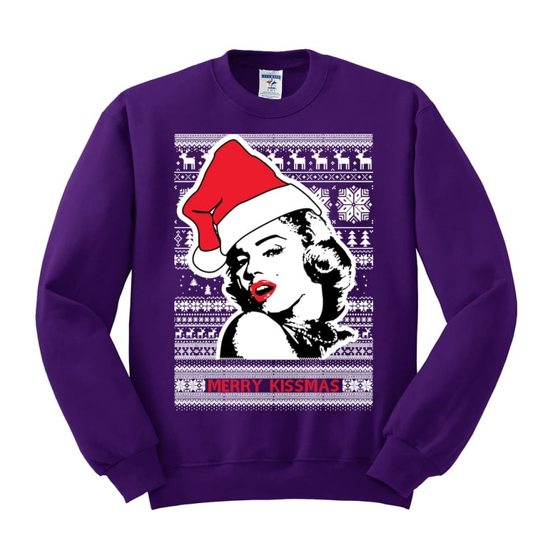 Marilyn monroe christmas sweater hotsell