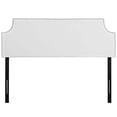 thumbnail image 1 of Hawthorne Collection Simili Cuir Rembourré Tête de Lit Roi en Blanc, 1 of 4