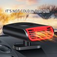 thumbnail image 5 of LLQKIGS Car Heater 2025 Upgrade 12V Mode Car Heater Portable Car Heaters For Vehicle 2 In 1 Heating Windshield 360° Rotatable Heater Connection Bilge Heaters for Boats Camping Baby Bedroom Heater 900w, 5 of 5