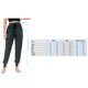 thumbnail image 4 of Pantalones de chándal de mujer con bolsillos con cordón elástico de cintura alta sueltos, 4 of 7