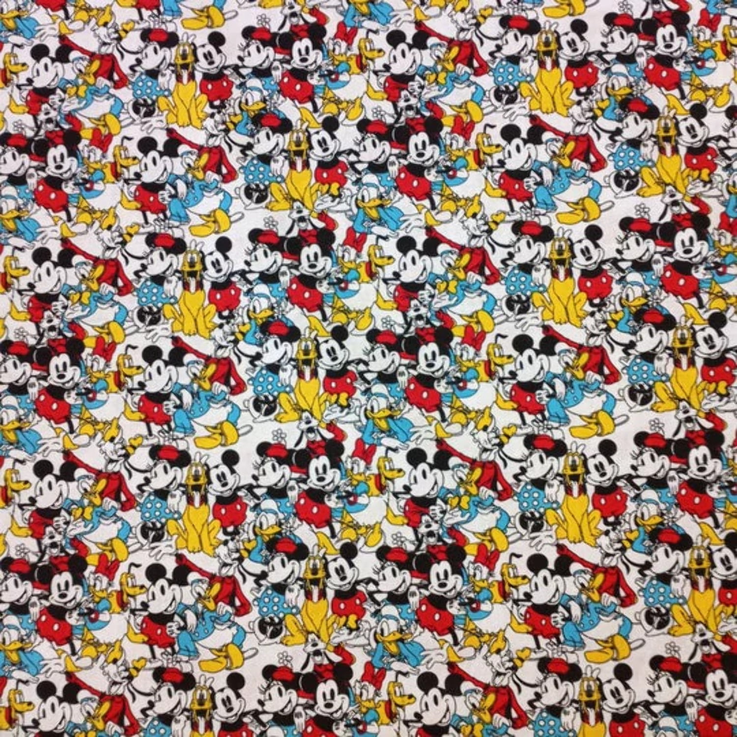 Mickey Mouse old comic pattern 100% new Cotton handmade Pillowcase one pair 