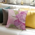 thumbnail image 3 of SHANXI Throw Pillow Covers Flower Print Soft Pillow Cases for Home Sofa Bed Chair Car Office Decorative 20x20in, 3 of 5