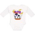 thumbnail image 3 of Inktastic My Nana Loves Me Penguin Boys or Girls Long Sleeve Baby Bodysuit, 3 of 5